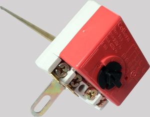Thermostat tige rouge 450mm