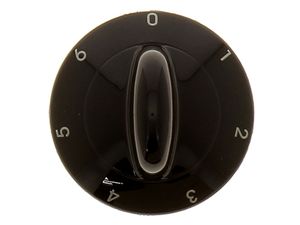 Control knob plate/hob