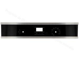 Bandeau verre inox