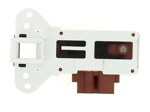 Door lock with connector