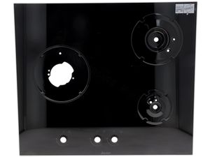 Dessus verre assemble