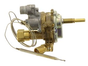 Thermostat doble valve