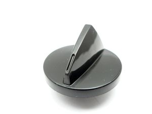 Bouton de commande noir