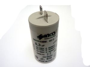 Condensador elec.  6,3 µf